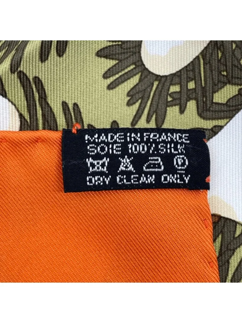 Hermes Carre 90 Noel Au 24 Faubourg Christmas At 24 Silk Scarf Orange